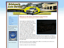 Tablet Screenshot of erichsensautoservice.com